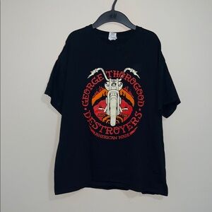 Gildan George Thorogood American made motorcycle t shirt